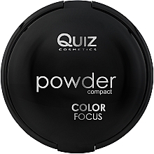 Düfte, Parfümerie und Kosmetik Kompaktes Puder mit Spiegel - Quiz Cosmetics Color Focus Powder