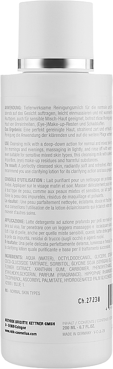 Gesichtsreinigungsmilch - Methode Brigitte Kettner Cleansing Milk — Bild N2