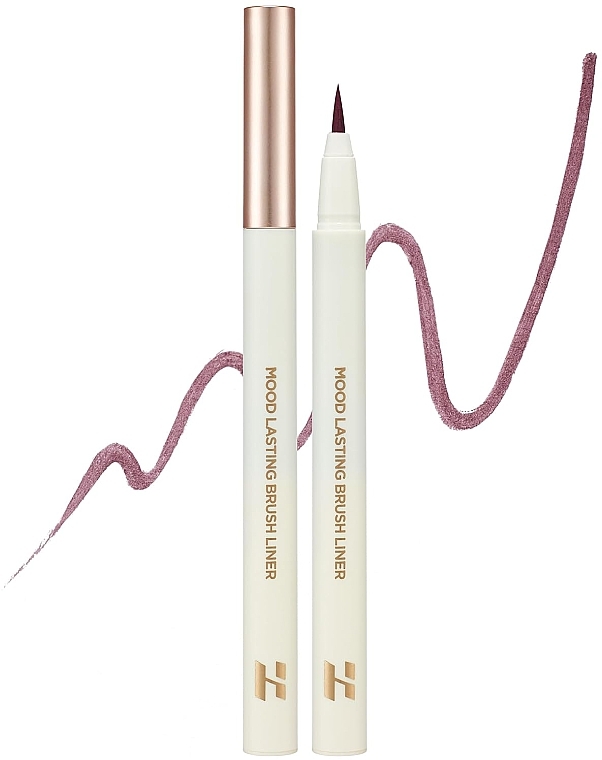 Flüssiger Eyeliner - Holika Holika Mood Lasting Brush Liner Tarose Collection — Bild N2