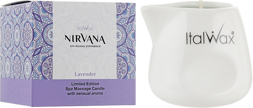 Massagekerze Nirwana und Lavendel - ItalWax Nirvana Lavender Spa Massage Candle — Bild N1