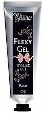 Düfte, Parfümerie und Kosmetik UV/LED Nagelgel Rose - Elisium Flexy Gel Rose