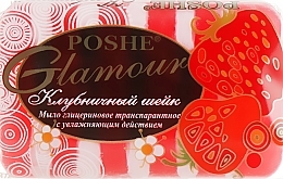 Düfte, Parfümerie und Kosmetik Transparente Glyzerinseife Erdbeershake - Poshe