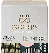 Düfte, Parfümerie und Kosmetik Hygienische Tampons 18 St. - &Sisters Naked Tampons Duo