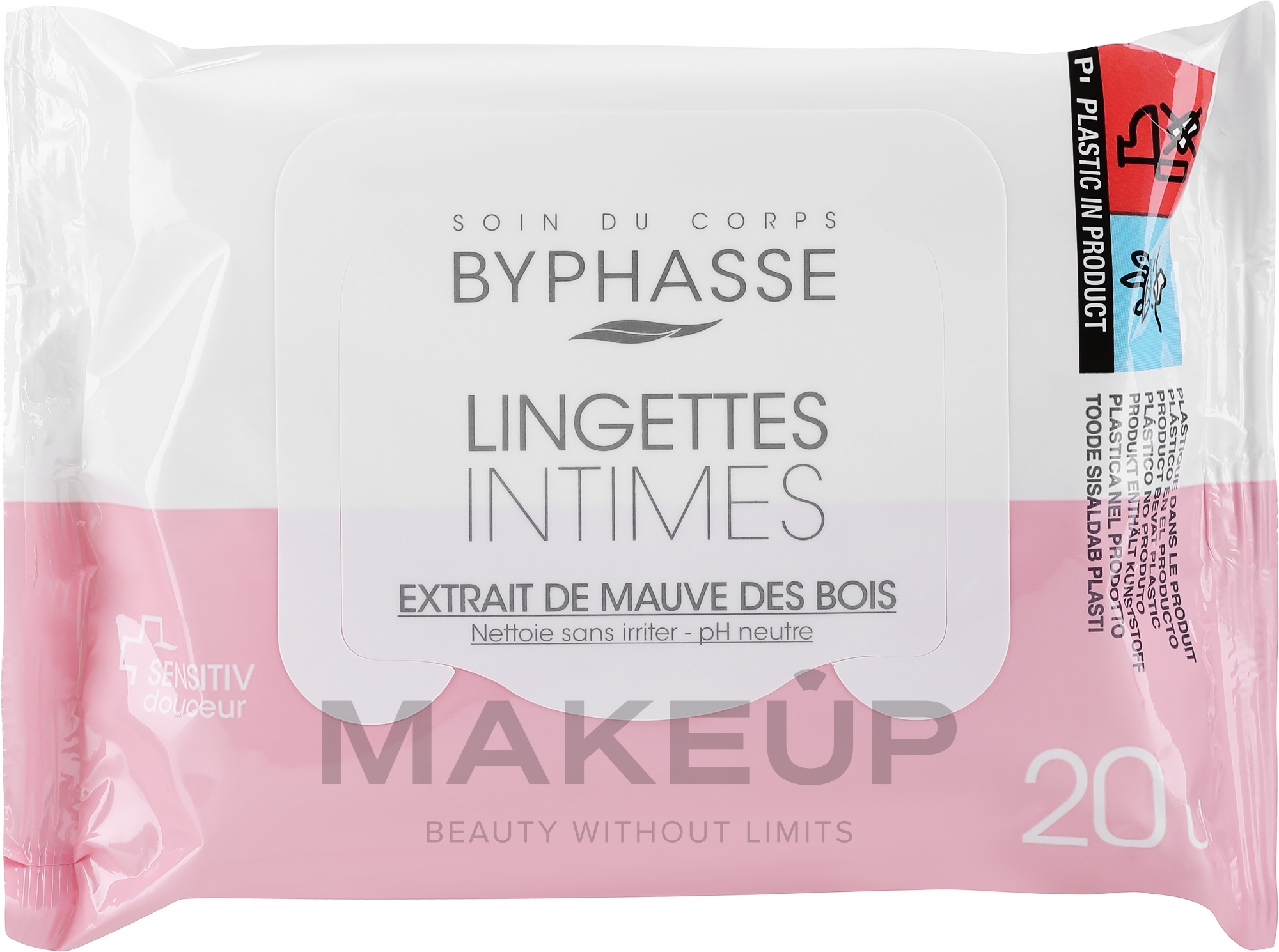 Intimhygienetücher - Byphasse Intimate Wipes — Bild 20 St.