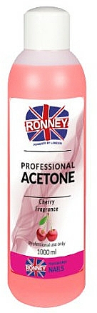 Nagellackentferner mit Kirschduft - Ronney Professional Acetone Cherry — Bild N2