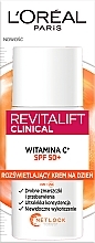 Leuchtende Tagescreme mit SPF 50+ - L'Oreal Paris Revitalift Clinical — Bild N2