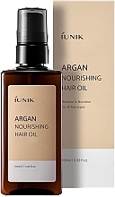 Düfte, Parfümerie und Kosmetik Pflegendes Arganöl für das Haar - IUNIK Argan Nourishing Hair Oil