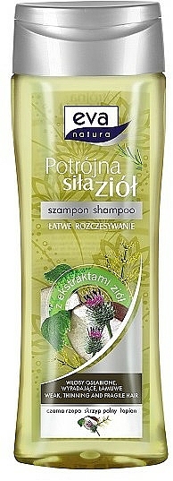 Haarshampoo mit schwarzer Rübe - Eva Natura Shampoo — Bild N2