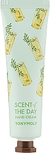 Düfte, Parfümerie und Kosmetik Pflegende Handcreme mit Mandarine und Limette - Tony Moly Scent Of The Day Hand Cream So Fresh