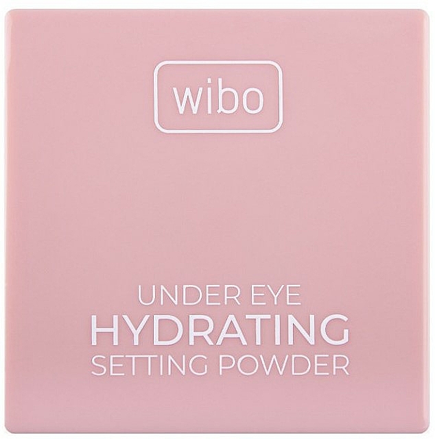 Leichter feuchtigkeitsspendender Puder für die Augenpartie mit Kollagen - Wibo Under Eye Hydrating Setting Powder — Bild N1