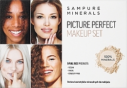 Düfte, Parfümerie und Kosmetik Make-up Set 5 St. - Sampure Minerals Picture Perfect Makeup Set Pale