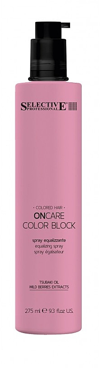 Leave-in-Glättungsspray - Selective Professional OnCare Color Block Equalizing Spray — Bild N1