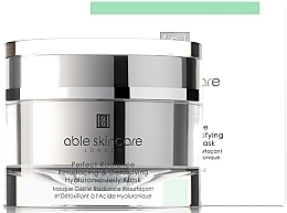 Gesichtsmaske mit Hyaluronsäure - Able Skincare City Shield+ Perfect Radiance Resurfacing & Detoxifying Hyaluronic Jelly Mask — Bild N1