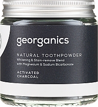 Aufhellendes natürliches Zahnpulver mit Aktivkohle - Georganics Activated Charcoal Natural Toothpowder id:436960 — Bild N5