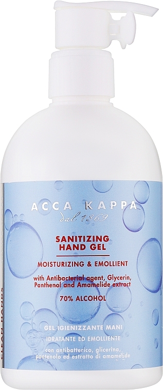 Handdesinfektionsmittel-Gel - Acca Kappa White Moss Sanitising Hand Gel — Bild N2