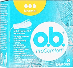 Düfte, Parfümerie und Kosmetik Tampons Normal 8 St. - O.b. Pro Comfort Normal Tampons