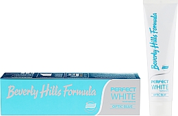 Düfte, Parfümerie und Kosmetik Zahnpasta Perfect White - Beverly Hills Formula Perfect White Optic Blue