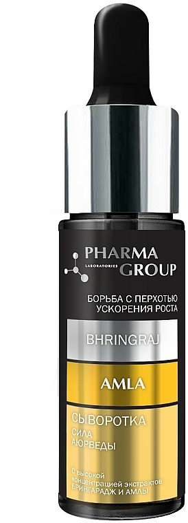 Anti-Schuppen Haarserum mit Bringaraj und Amla - Pharma Group Laboratories — Bild N1