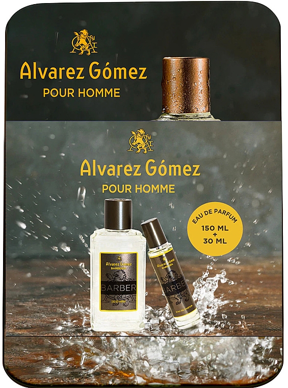 Alvarez Gomez Barberia - Duftset (Eau de Parfum 150ml + Eau de Parfum 30ml) — Bild N1