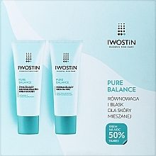 Düfte, Parfümerie und Kosmetik Gesichtspflegeset - Iwostin Pure Balance (Tagescreme 50ml + Nachtcreme 50ml)