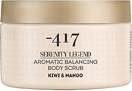 Düfte, Parfümerie und Kosmetik Aromatisches Körperpeeling Kiwi und Mango - -417 Serenity Legend Aromatic Body Peeling Kiwi & Mango