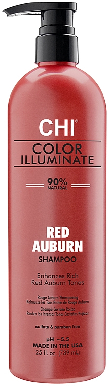 Getöntes Shampoo - CHI Color Illuminate Shampoo Red Auburn — Bild N2