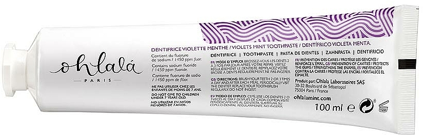 Zahnpasta Violett und Minze - Ohlala Violet & Mint — Bild N3