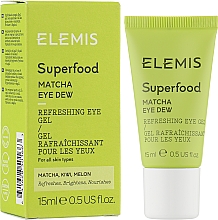 Düfte, Parfümerie und Kosmetik Kühlendes Augengel - Superfood Matcha Eye Dew