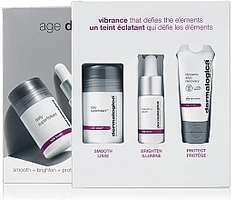 Gesichtspflegeset - Dermalogica Age Defense Kit (Superfoliant für das Gesicht 13ml + Serum mit Vitamin C 10ml + Gesichtscreme 12ml) — Bild N3