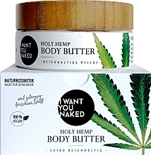 Körperöl Saatöl & Vitamin E - I Want You Naked Hold Hemp Body Butter  — Bild N1