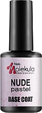 Camouflage-Basis für Gellack - Nails Molekula Nude Pastel Base Coat — Bild N1