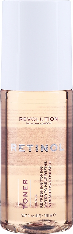Erfrischender und glättender Gesichtstoner mit Retinol - Revolution Skincare Toner With Retinol — Bild N1