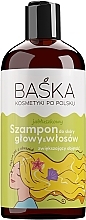 Düfte, Parfümerie und Kosmetik Volumengebendes Shampoo für dünnes Haar mit Apfel - Baska