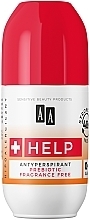 Düfte, Parfümerie und Kosmetik Deo Roll-on Antitranspirant - AA Help+ Prebiotic Roll-On Antyperspirant
