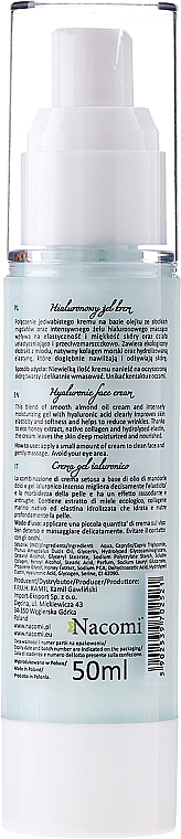 Gesichtscreme-Gel - Nacomi Hyaluronic Cream — Bild N2