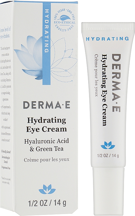 Feuchtigkeitsspendende Augencreme mit Pycnogenol - Derma E Hydrating Eye Cream — Bild N2