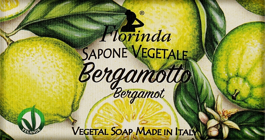 Naturseife Bergamotte - Florinda Bergamot Natural Soap — Bild N1