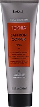 Düfte, Parfümerie und Kosmetik Haarmaske - Lakme Teknia Color Refresh Saffron Copper Mask