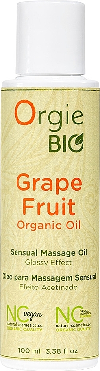 Massageöl Grapefruit - Orgie Bio Grapefruit Organic Sensual Massage Oil — Bild N1