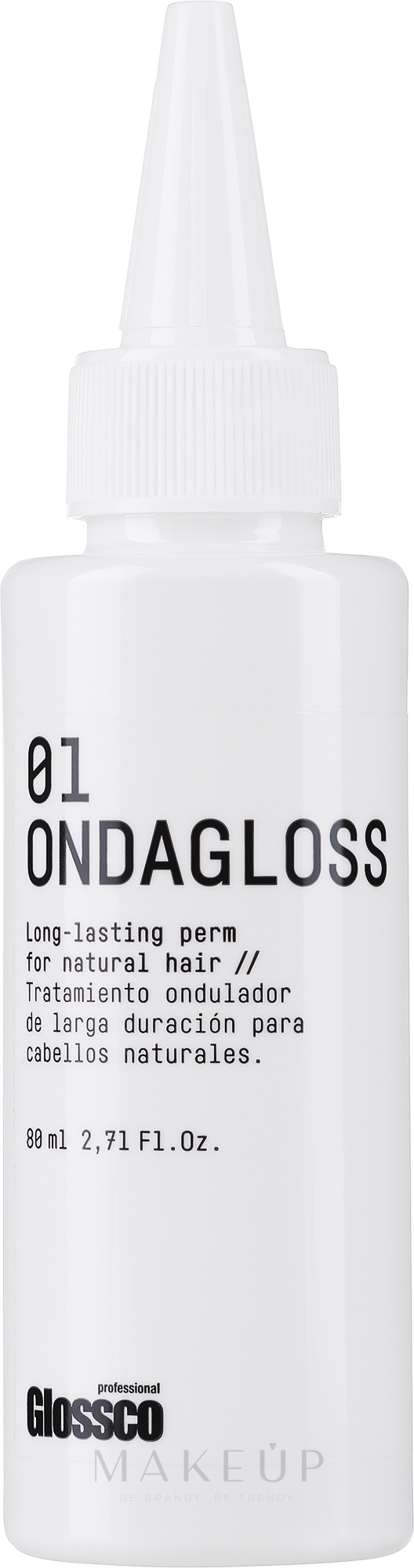 Dauerwelle-Lotionen für normales Haar - Glossco Ondagloss Perm No1 Normal Hair — Bild 80 ml