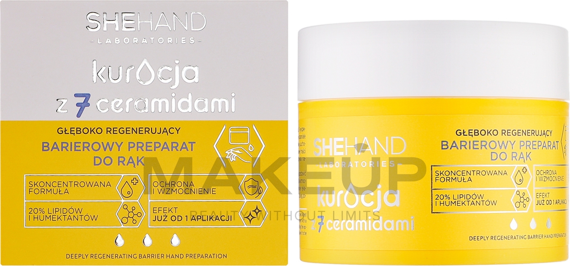 Regenerierendes Handprodukt - SheHand Treatment with 7 ceramides — Bild 80 g