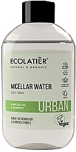 Düfte, Parfümerie und Kosmetik Mizellenwasser zum Abschminken mit Matcha-Tee und Bambus - Ecolatier Urban Micellar Water