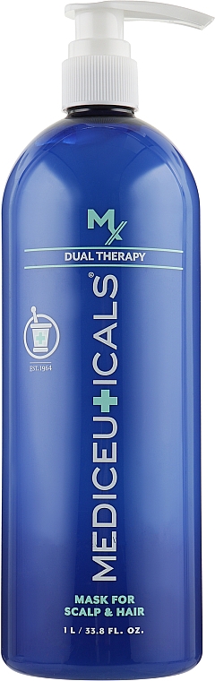 Revitalisierende Anti-Aging-Maske für Haar und Kopfhaut - Mediceuticals MX Dual Therapy Mask For Scalp And Hair — Bild N4