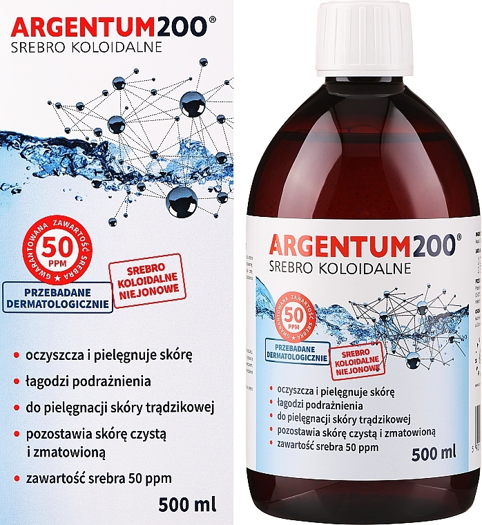 Gesichtstonikum mit kolloidalem Silber - Aura Herbals Argentum200 50 ppm — Bild N1