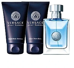 Versace Versace Pour Homme - Duftset (Eau de Toilette 50ml + After Shave 50ml + Duschgel 50ml) — Bild N1