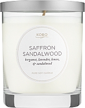 Düfte, Parfümerie und Kosmetik Kobo Saffron Sandalwood - Duftkerze