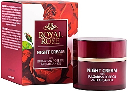 Nachtcreme mit bulgarischem Rosenöl und Arganöl - BioFresh Royal Rose Night Cream — Bild N1