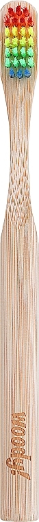 Bambuszahnbürste für Kinder weich Colour mehrfarbig - WoodyBamboo Bamboo Toothbrush Kids Soft/Medium — Foto N2