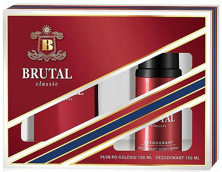 La Rive Brutal Classic - Duftset (After Shave Lotion 100ml + Deodorant 150ml)