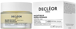 Düfte, Parfümerie und Kosmetik Feuchtigkeitsspendender Gesichtsbalsam für die Nacht - Decleor Neroli Bigarade Night Balm